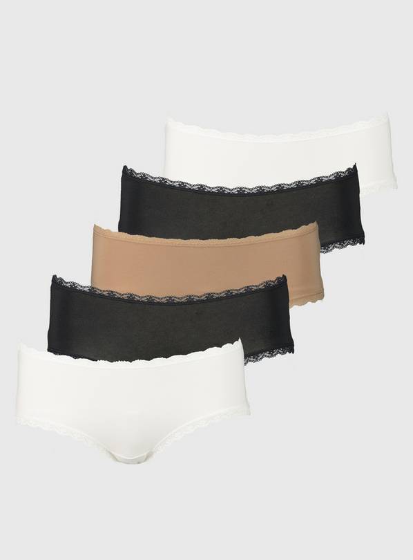 Mono Supersoft Knicker Shorts 5 Pack - 20
